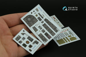 Quinta Studio QD32106 A-6E Intruder 3D-Printed &amp;amp; coloured Interior on decal paper (Trumpeter) 1/32 – imagen 6