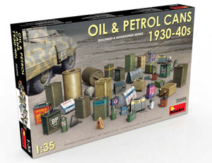 MiniArt 35595 OIL &amp;amp; PETROL CANS 1930-40s 1/35 – immagine 2