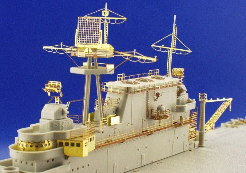 Eduard 53007 US Aircraft Carrier Hornet railings 1/350 Trumpeter – imagen 10