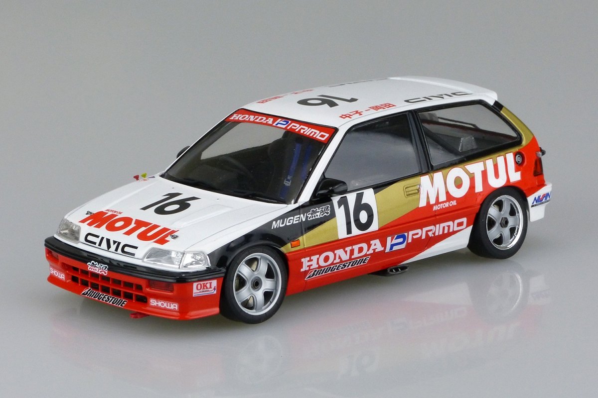 Beemax 24009 HONDA CIVIC EF3 Gr.A 88 MOTUL 1/24 – immagine 2