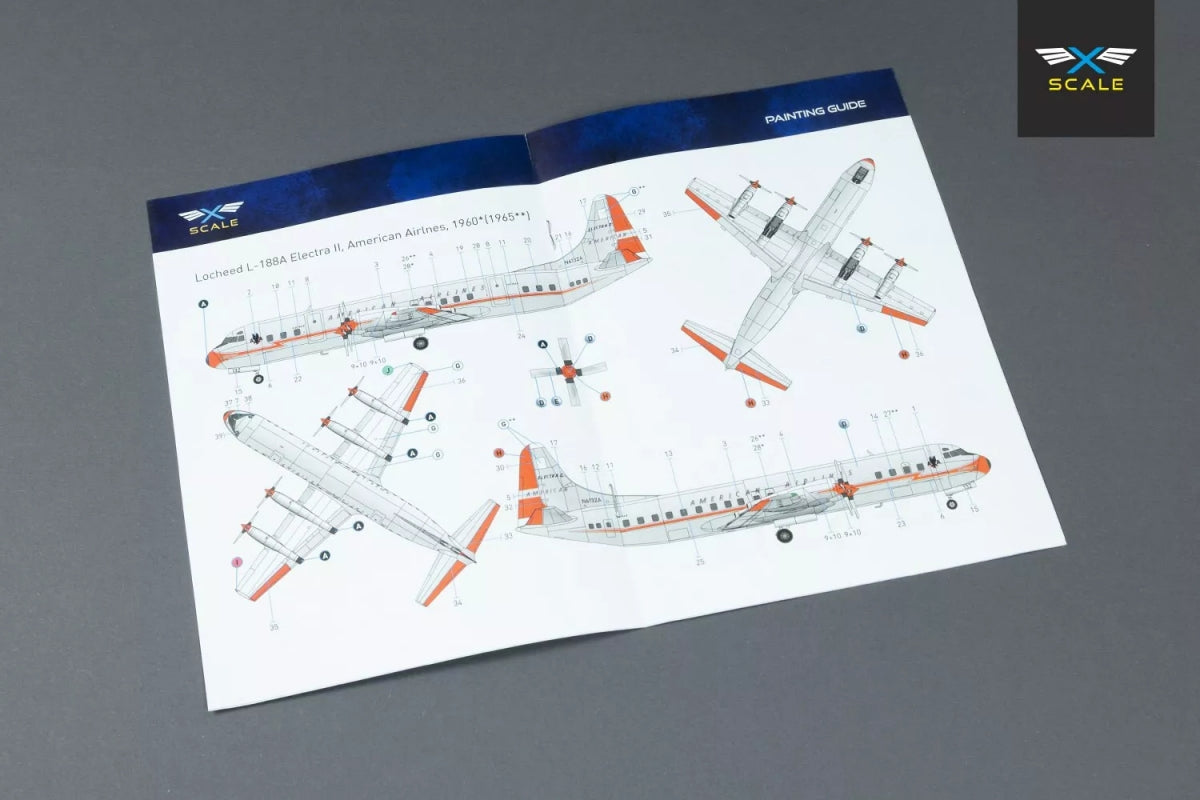X-Scale 144005 Lockheed L-188 Electra 1/144 – zdjęcie 7