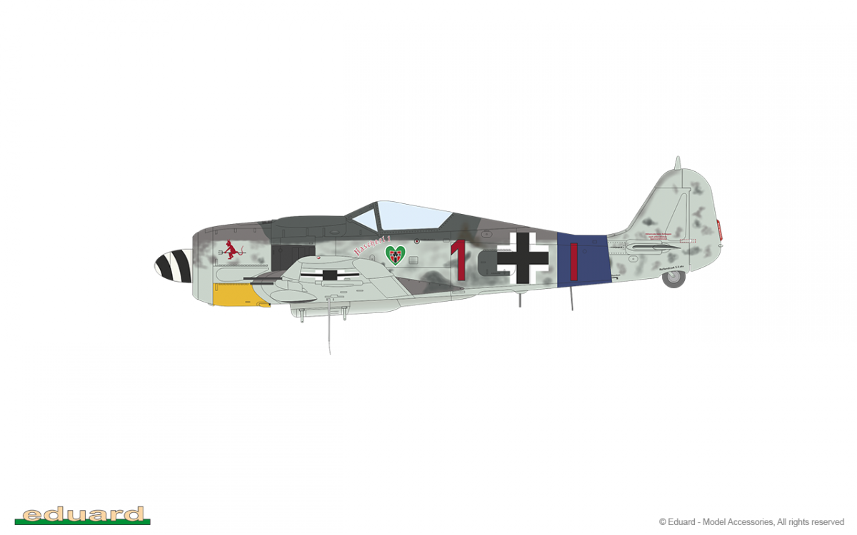 Eduard 7463 Fw 190A-8 ailes standard 1/72 – image 10