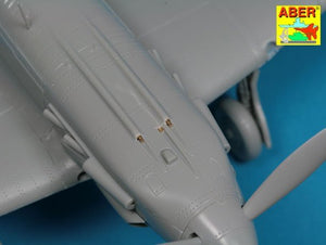 Aber A48114 Armament for Soviet fighter MIG-3 2x7,62ShKAS; 1x12,7mm UBS; pitot tube 1/48 – imagen 8