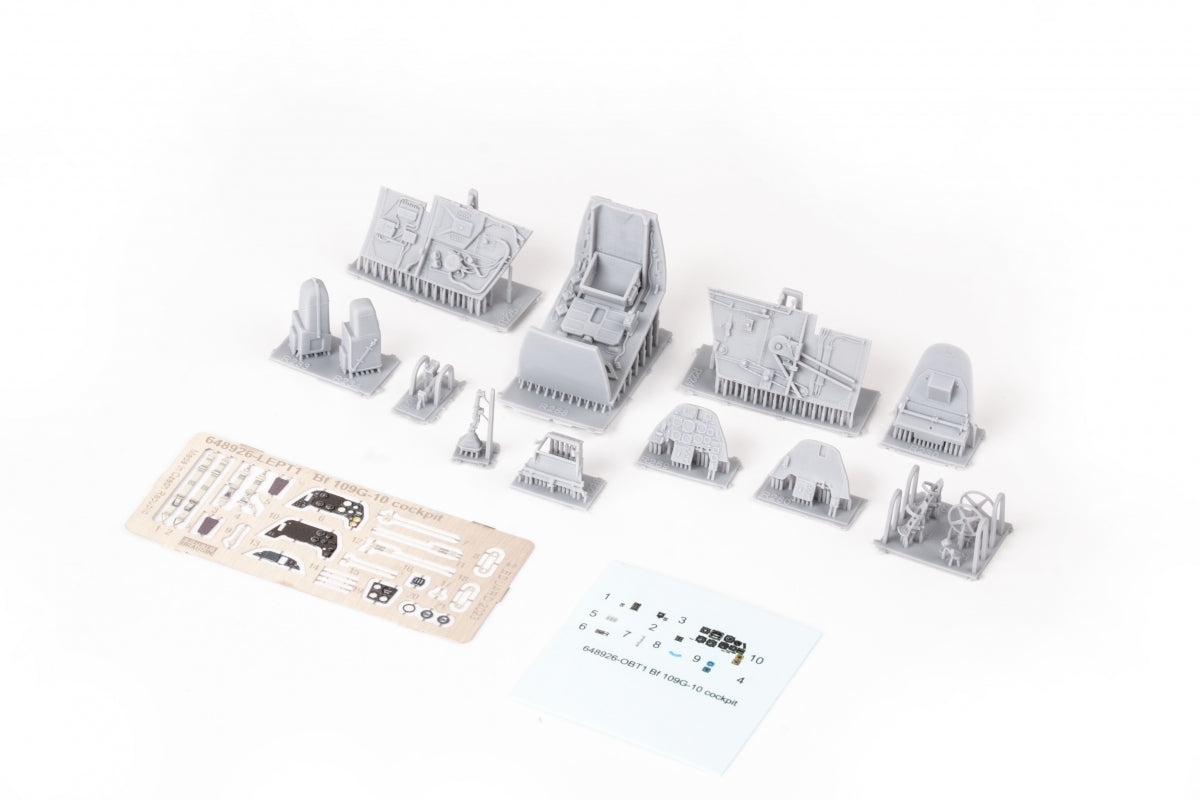 Eduard 648926 Bf 109G-10 cockpit PRINT Eduard 1/48 – imagen 4