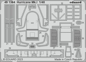 Eduard BIG49380 Hurricane Mk. I Hobby Boss 1/48 – imagen 2