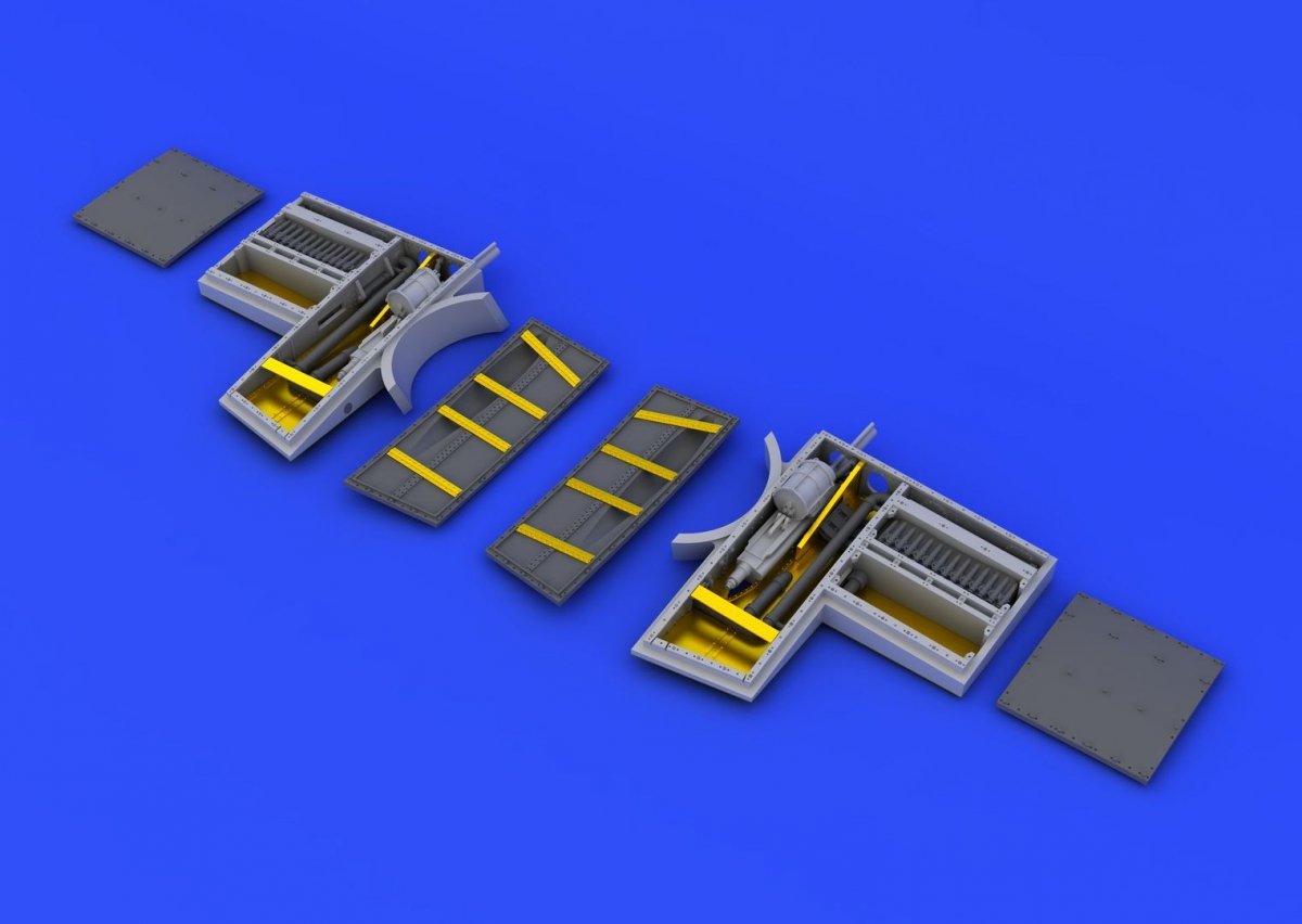 Eduard 648201 Spitfire Mk. VIII gun bays 1/48 (EDUARD) – Bild 5