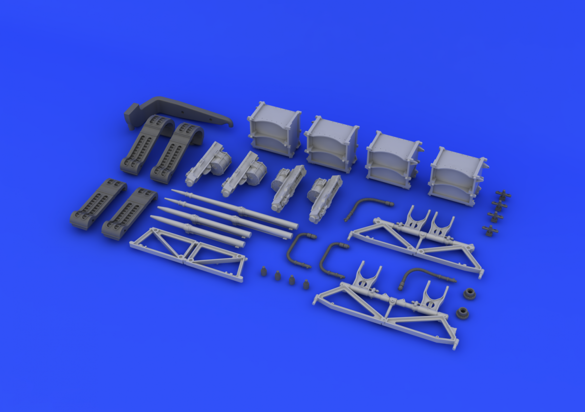 Eduard 632078 Mosquito FB Mk. VI gun bay TAMIYA 1/32 – immagine 5