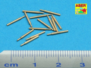 Aber 350L-36 Set of 14 pcs 152mm barrels for Kongo, Haruna, Hiei, Kirishima, Fuso, Yamashiro 1/350 – Bild 2
