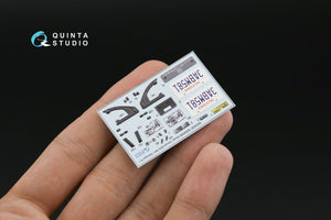 Quinta Studio QD24008 Honda NSX NA1 Japanese version 3D-Printed &amp;amp; coloured Interior on decal paper (Tamiya) 1/24 – imagen 7