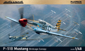 Eduard 82107 P-51B Mustang Birdcage canopy 1/48 – immagine 2