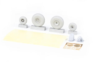 Eduard 6481113 B-24D wheels HOBBY BOSS 1/48 – immagine 4