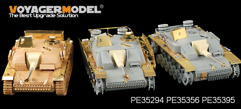 Voyager Model PE35395 WWII German StuG.III Ausf.F8 Late Production Basic For DRAGON 6644 1/35 – Bild 2