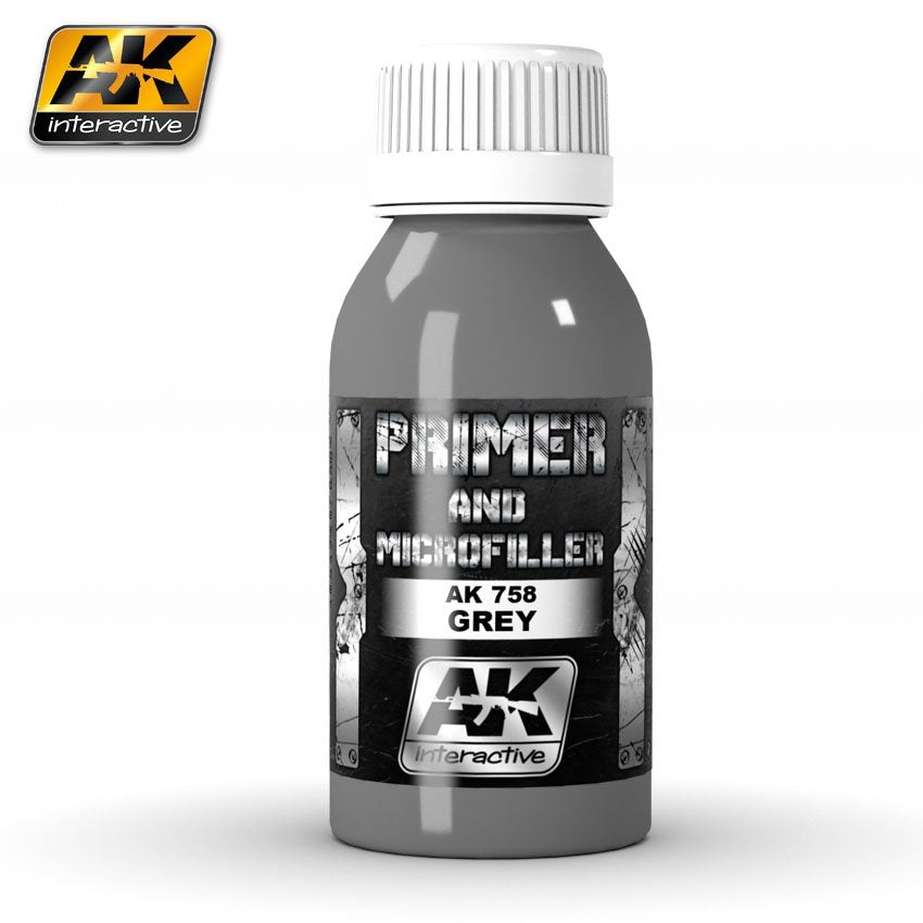 AK Interactive AK758 Gray Primer and Microfiller