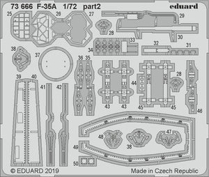 Eduard 73666 F-35A 1/72 ACADEMY – zdjęcie 2
