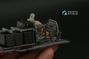 Quinta Studio QD32145 P-51D Mustang 3D-Printed &amp;amp; coloured Interior on decal paper (Zoukei-Mura SWS) 1/32 – Bild 8