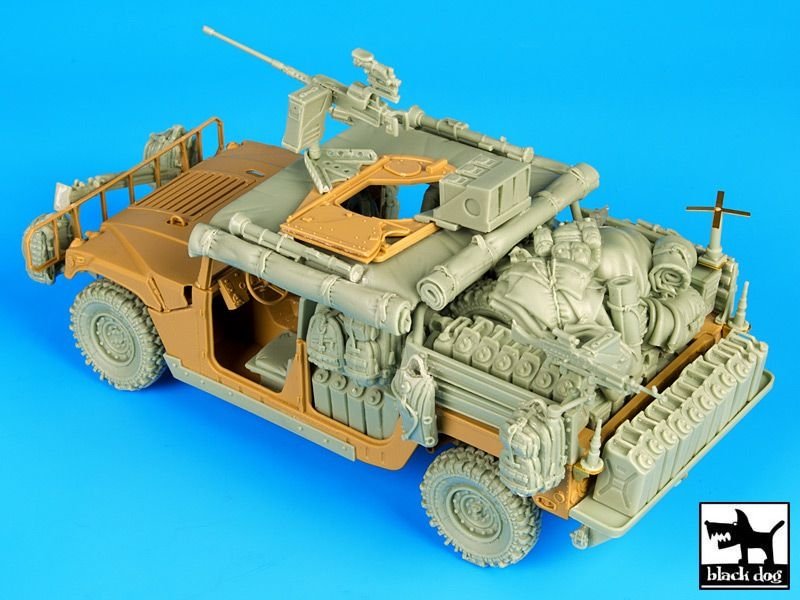 Black Dog T35076 HUMVEE Special forces conversion set 1/35 – Bild 2
