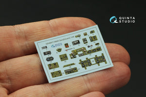 Quinta Studio QD48477 A6M3 Zero 3D-Printed coloured Interior on decal paper (Eduard) 1/48 – zdjęcie 4