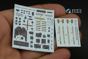 Quinta Studio QD48206 Ju 87B-2/R-2 3D-Printed &amp;amp; coloured Interior on decal paper ( Italeri ) 1/48 – imagen 10