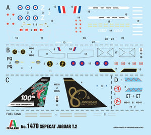 Italeri 1470 Jaguar T.2 R.A.F. Trainer 1/72 – zdjęcie 3