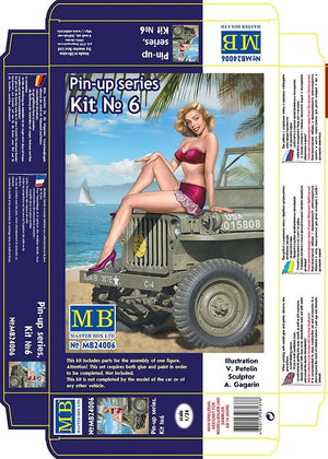 Master Box 24006 Pin-up series Kit No. 6 Samantha 1/24 – imagen 3