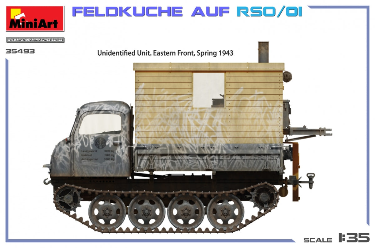 MiniArt 35493 35429 Feldküche Auf RSO/01 1/35 – imagen 8