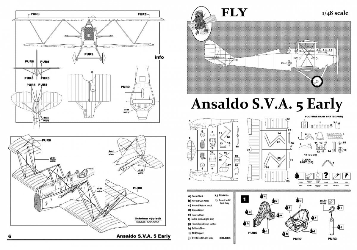 Fly 48018 Ansaldo S.V.A.5 International 1/48 – Bild 6