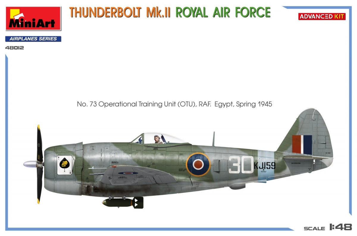 MiniArt 48012 THUNDERBOLT Mk.II. ROYAL AIR FORCE. ADVANCED KIT 1/48 – imagen 7