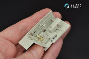 Quinta Studio QD32045 Bf 109G-10 3D-Printed &amp;amp; coloured Interior on decal paper (for Revell kit) 1/32 – immagine 6