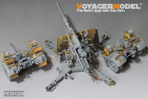Voyager Model PE351228 WWII German 88mm Gun FlaK36 Upgrade Set (For Border BT-013) 1/35 – immagine 3
