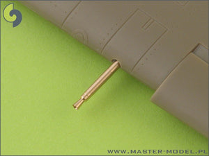 Master AM-32-005 Bf 109 E3 - E9, T armament set (MG 17 tips, MG FF barrels) 1/32 – imagen 4