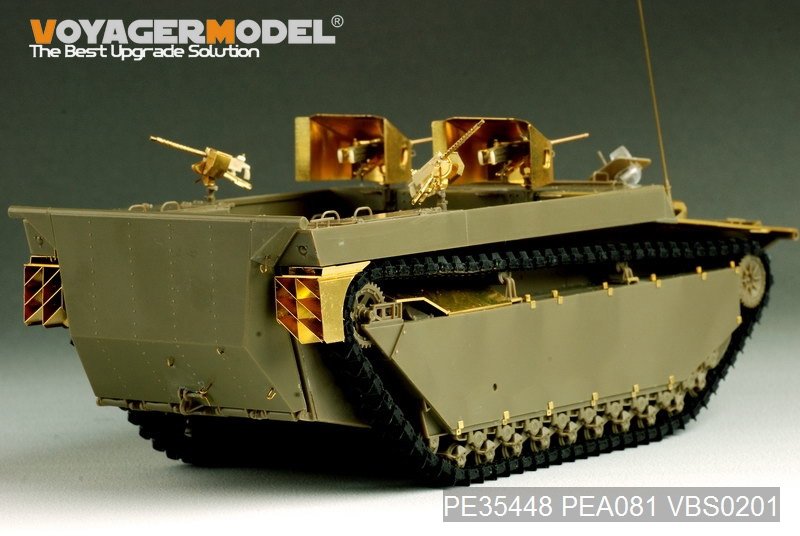 Voyager Model PE35448 WWII US LVT-4 Water Buffalo Landing Vehicle Tracked basic for AFV CLUB 35205 1/35 – imagen 13