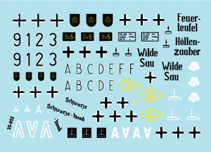 Star Decals 35-852 Grille Ausf H Sdkfz 138/1 1/35 – immagine 3