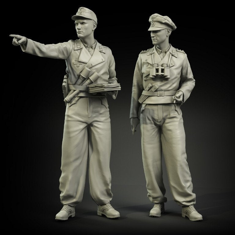 Panzer Art FI35-021 Combat rapproché de chars allemands (1941-45) set 1/35