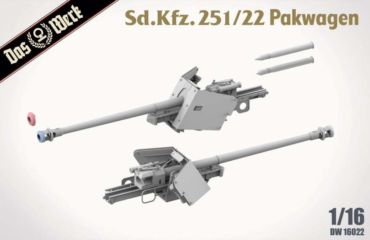 Das Werk DW16022 Sd.Kfz. 251/22 Pakwagen 1/16 – image 8