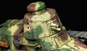 Meng Model TS-011 FRENCH FT-17 LIGHT TANK (RIVETED TURRET) 1/35 – imagen 6