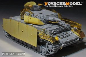 Voyager Model PE351257 WWII German Pz.Kpfw.IV Ausf.F1 LateProduction Basic For DRAGON 6957 1/35 – imagen 6