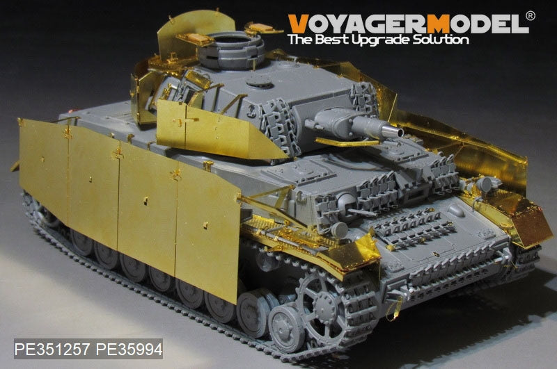 Voyager Model PE351257 WWII German Pz.Kpfw.IV Ausf.F1 LateProduction Basic For DRAGON 6957 1/35 – imagen 6