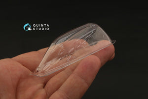 Quinta Studio QC48146 F-CK-1С vacuformed clear canopy (for AFV club kit) 1/48 – imagen 4