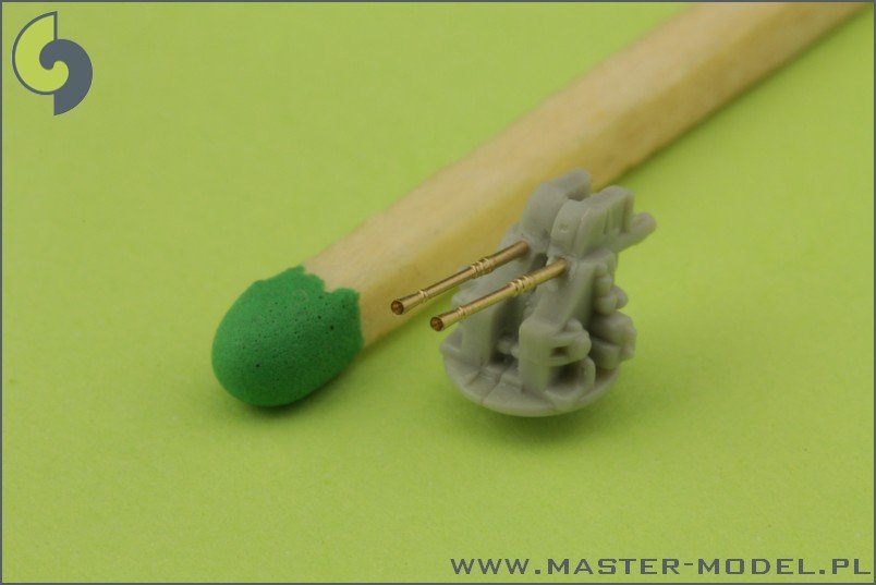 Master SM-350-065 Italian AA gun barrels 37mm/54 (1.5in) Breda (20pcs) – imagen 3