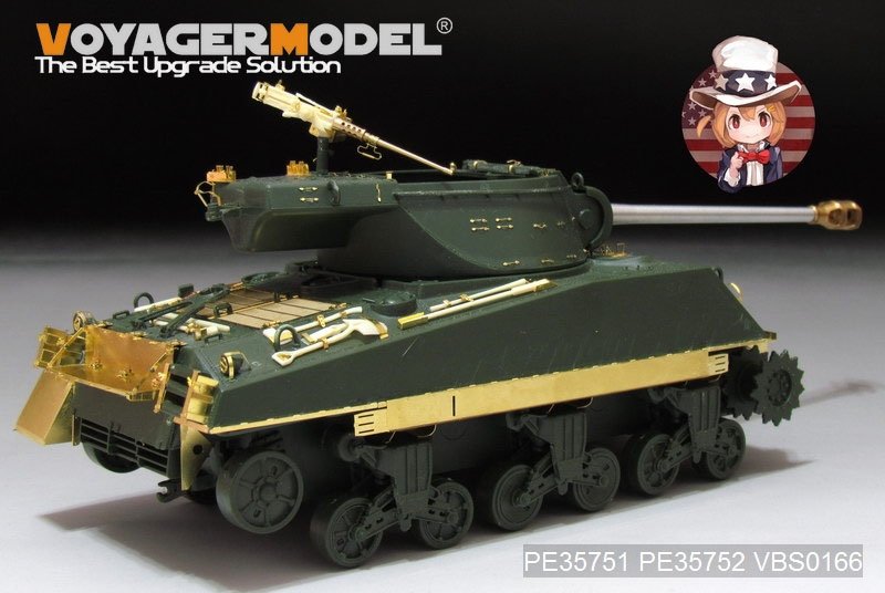 Voyager Model PE35752 WWII U.S.Army M4A3 tank series track cover (For ACADMY)1/35 – zdjęcie 2