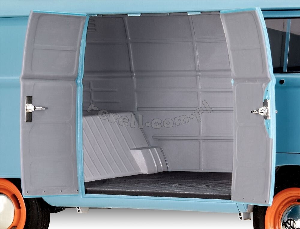 Revell 07726 VW T1 Panel Van - Gulf Decoration 1/24 – Bild 6