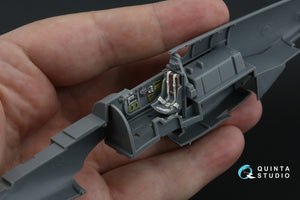 Quinta Studio QD48481 P-51B/C (Early) 3D-Printed coloured Interior on decal paper (Tamiya) 1/48 – imagen 12