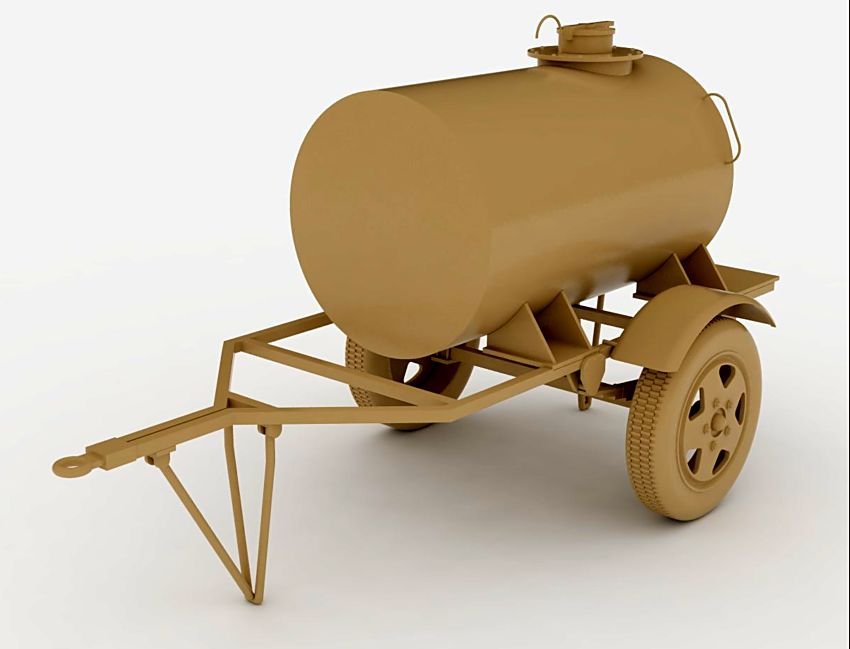 Mirror Models 35204 Russian Fuel Trailer Assembly Guide 1/35 – imagen 2