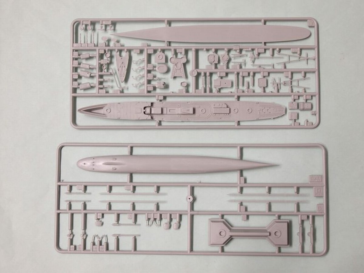 Pit-Road W138 IJN Destroyer Umikaze with hull parts 1/700 – imagen 4