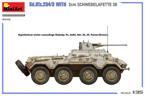 MiniArt 35431 Sd.Kfz.234/3 Avec 2cm Schwebelafette 38 1/35 – image 15