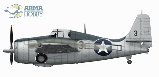 Arma Hobby 70031 FM-2 Wildcat™ Expert Set 1/72 – immagine 4