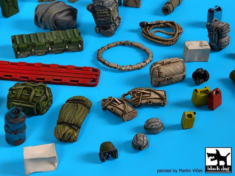 Black Dog T35222 US Modern equipment accessoris set 1/35 – Bild 2