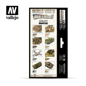 Vallejo 70201 Utility Paint Set WWII &amp;amp; WWIII 8x17ml – Bild 2