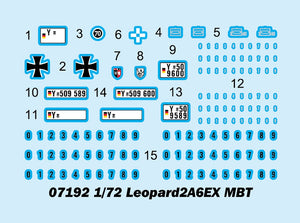 Trumpeter 07192 Leopard2A6EX MBT 1/72 – imagen 3