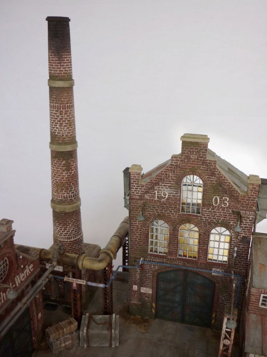 RT-Diorama 35283 Diorama-Base: &amp;quot;Das Stahlwerk&amp;quot; 1/35 – imagen 3